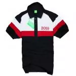 hugo boss  tee shirt classic coton hommes col haut l noir